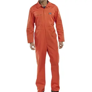 Preço por atacado Mens Caldeira Terno De Caldeira De Trabalho Regular Terno De Caldeira De Manga Longa Desgaste Do Trabalho Garagem Coverall Workforce Geral