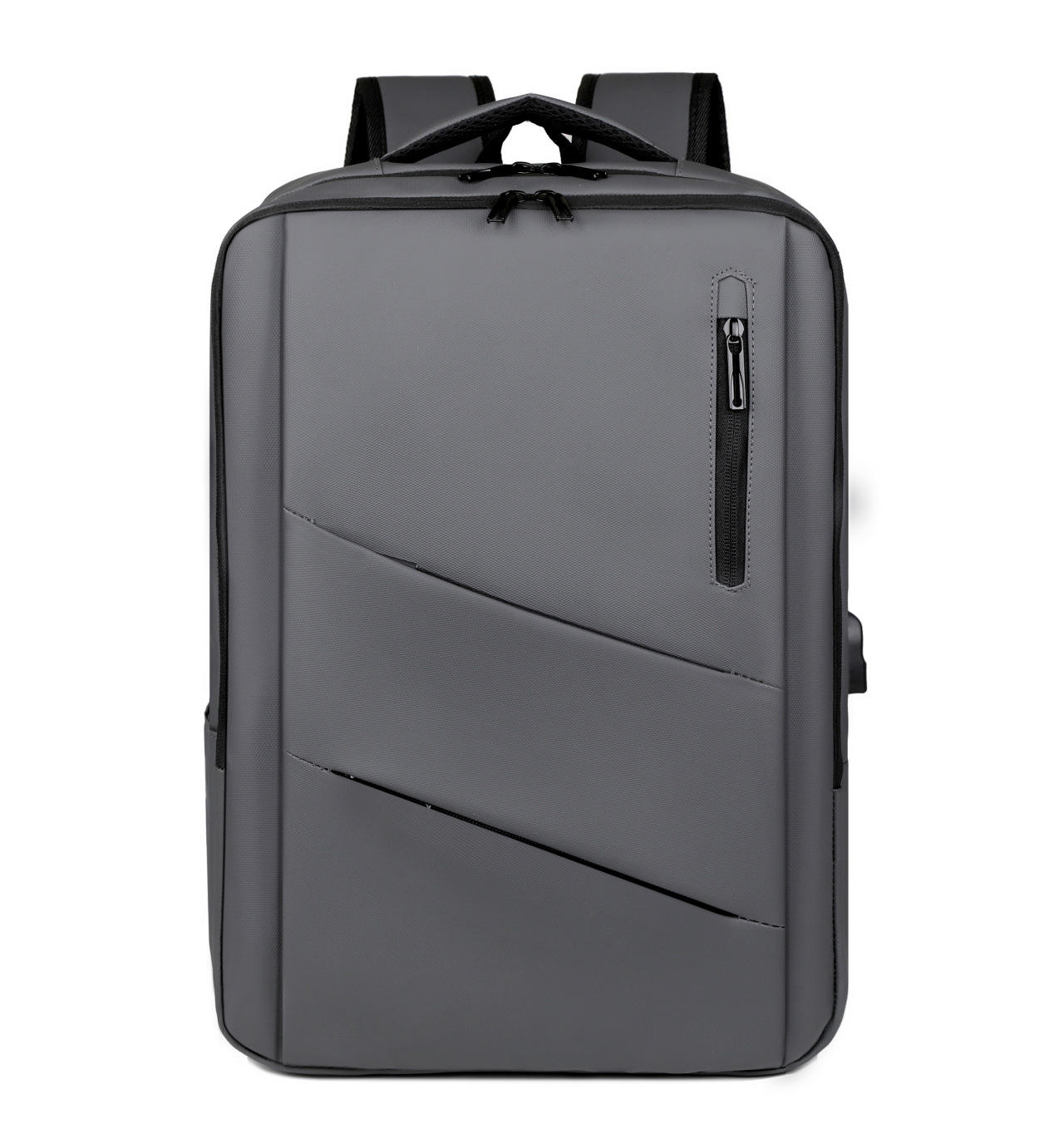 Double diagonale gris