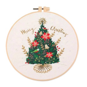 Adult Starter Handmade <b>Embroidery</b> <b>Kits</b> with Polyester-Stitching & Needlework Crafts <b>for</b> <b>Beginners</b> - Product Image 3