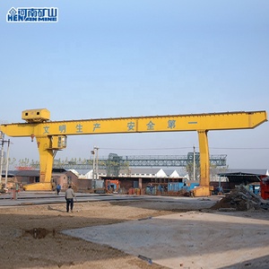 Uso industrial 10T 16T 20T 25T 35T 50T L-Type Leg Mdg Modelo Monorail Single Girder Beam Winch Trolley Hook Grúa de pórtico - Product Image 5