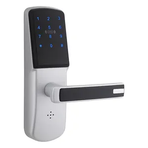 Locstar Electric Intelligent Wood Door Card Code Blue tooth Smartphone APP TTlock Tuya Wireless Smart Lock