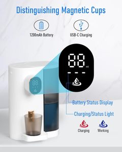 Dispensador Automático de Enjuague Bucal Inteligente para Montar en la Pared, 700 ml, para Baño y Hotel, con Pantalla Digital, Venta al Por Mayor - Product Image 6