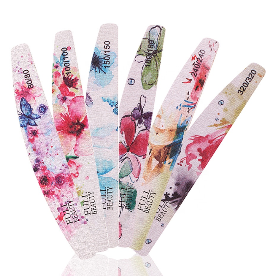 Профессиональные пилки для ногтей, 1 шт., баффер для блока, педикюр, маникюр, 80/80, полировка, шлифовка, пилка для ногтей, одноразовые шлифовальные инструменты для полировки