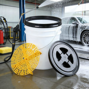 Cubo de embalaje multifuncional de 20L, venta directa de fábrica, cubo de lavado de autos de 20L hecho de plástico - Product Image 2