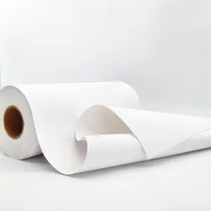 Commercio all'ingrosso bianco puro cotone allungato vuoto dipinto a mano pittura a getto d'inchiostro stampa digitale rotolo di tela