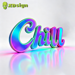 Insegne LED Personalizzate a <span class=keywords><strong>Lettere</strong></span> Scatolate con Illuminazione Multicolore, Controllate via Bluetooth, per Decorazione Bar e Pubblicità Commerciale - Product Image 4