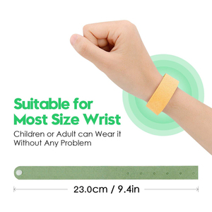 Pulsera Repelente de Mosquitos 100% <span class=keywords><strong>Citronela</strong></span> Sin DEET, Tamaños Ajustables, Accesorio Sólido - Product Image 4