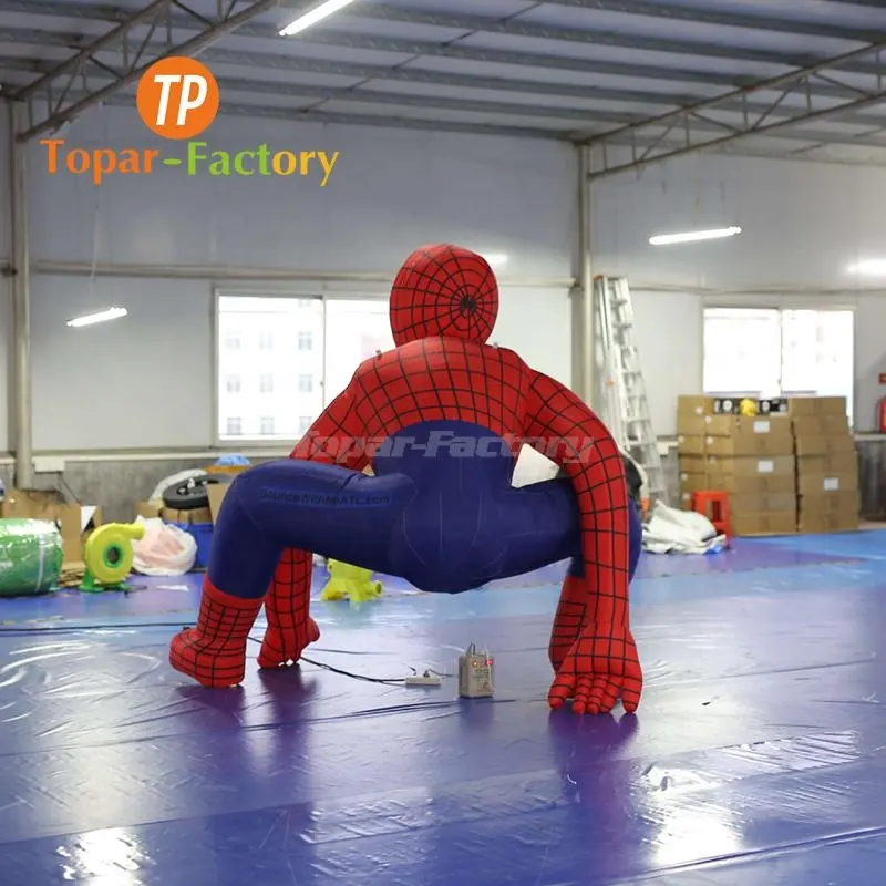 China Big Inflatable Cartoon Characters Birthday Inflatable Hero Cartoon for Party Decor