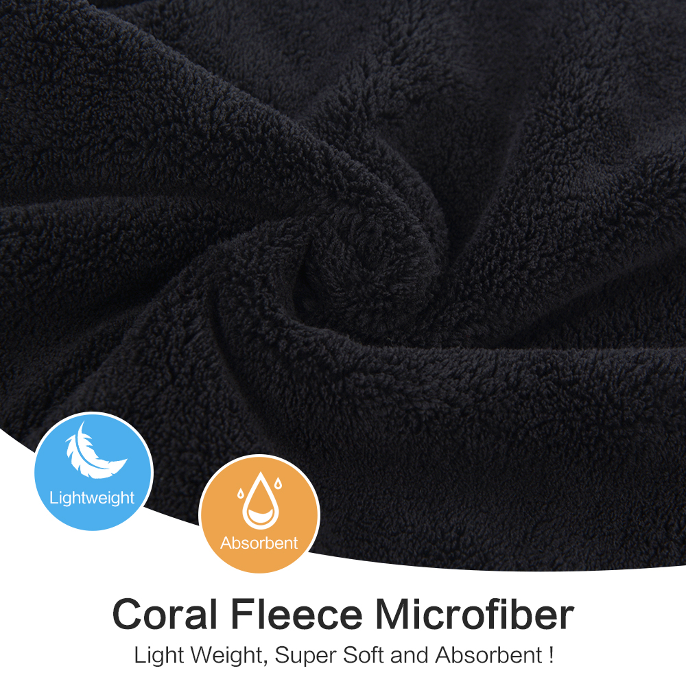 Quick Drying Microfiber Custom Hair Towel Wrapped Turban Dry Spa