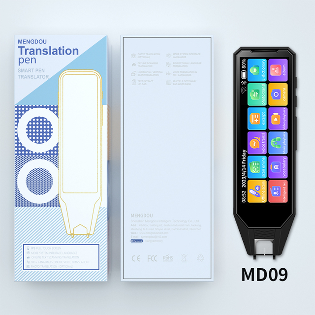OCR Scanner Smart Translator Pen Language Voice Scanning Translation Pen Device 134 Languages