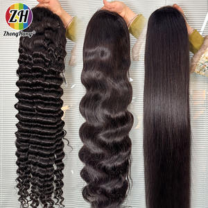 Peluca de cabello humano sin cola Natural indio crudo, peluca con malla frontal de cabello humano, cabello alineado con cutícula brasileña, peluca con encaje Frontal Full HD 360 - Product Image 2