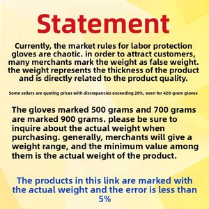 Guantes de Protección Laboral Hechos con Hilo de Algodón y Nylon, Antideslizantes, Gruesos, Tejidos, Resistentes al Desgaste, para Pantalla - Product Image 2