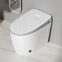 Nouveau design de cuvette de toilette en céramique WC bidet sanitaire automatique salle de bain toilette intelligente