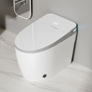 새로운 디자인 세라믹 스마트 양변기 지능형 비데 위생 도기 자동 화장실 스마트 변기 - Product Image 5