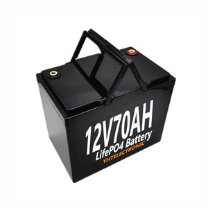 Paquete de batería recargable de litio LifePO4 12V70Ah para baterías de motocicleta eléctrica Ebike - Product Image 2