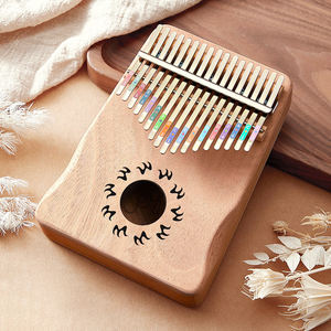 Factory-Direct 17-Note <span class=keywords><strong>Kalimba</strong></span> | Piano à pouce en acajou massif | Facile pour les enfants débutants | Cadeau idéal | Vente en gros et OEM/ODM - Product Image 2