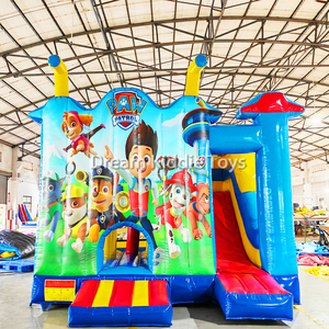 Jeu Gonflable d'Extérieur Château Gonflable Pat' <span class=keywords><strong>Patrouille</strong></span> Combo Rebondissant Dessin Animé Maison Gonflable avec Toboggan pour Enfants - Product Image 4