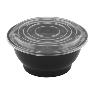 PP 2 vano Noodle scodella zuppa di togliere imballaggi <span class=keywords><strong>per</strong></span> alimenti monouso contenitore di plastica 50 oz con inserto capacità ciotola - Product Image 5