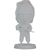 Poupée d'impression 3d en résine uv prototype rapide personnalisé pour service d'impression 3d