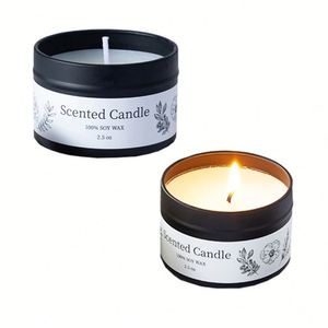 New Arrival Mini Home Decor Soy Wax Scented <b>Candles</b> <b>Long</b> Lasting Smokeless Aroma 70G Fragrance <b>Candles</b> - Product Image 1