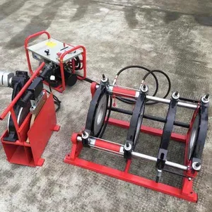 Hot melt máquina de solda da tubulação DO PE bunda butt soldador tubo termoplástico equipamentos de conexão