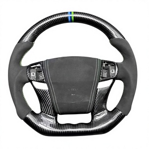 Volante de Fibra de Carbono de Repuesto OEM para Toyota Reiz (Mark X) - Conserva los Controles de Fábrica y el Diseño Deportivo - Product Image 1
