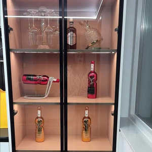 Elegante Botellero Colgante con Diseño de Collar de Perlas, Decoración de Escritorio para el Hogar, Soporte de Exhibición para Mueble de Bar, Regalos y Decoración de Mesa - Product Image 3