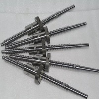 Vis à billes à commande numérique SFK1002 de petite taille pour imprimante 3D, vis à billes 1002 avec roulements à billes intégrés