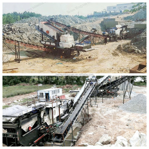 Ligne de production de pierre mobile d'usine du Henan à prix avantageux, contrôlée par PLC, installation de concassage de minerai pour la construction, capacité de 30 à 500 t/h, fonctionnement facile - Product Image 3