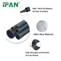 Accessoires IFAN DIN 8074 en PEHD, raccords de compression injectés en PEHD, PP, PE, matériaux de plomberie PN16, raccords d'irrigation en PEHD