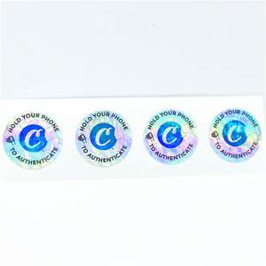 Logotipo láser holográfico personalizado Mini etiqueta láser NFC para prueba de manipulaciones - Product Image 6