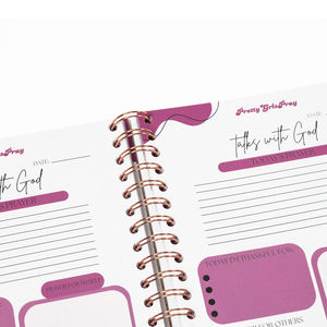 Diario <span class=keywords><strong>de</strong></span> Oración Personalizado 2026, Cuaderno Semanal <span class=keywords><strong>de</strong></span> Gratitud, Autocuidado, Diario Bíblico, Libro <span class=keywords><strong>de</strong></span> Reflexiones Inspiradoras para Chicas - Product Image 2