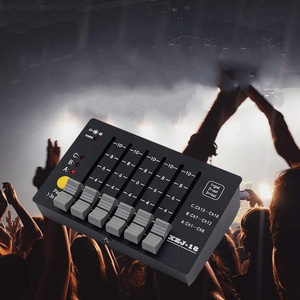 Consola Controladora DMX Compacta Mini con Entrada y Salida XLR, Audio Mono, 16 Canales, Voltaje Amplio AC100 a 240V para Escenario - Product Image 3