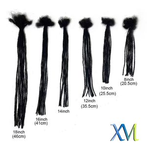 Bím Tóc bẩn 0.2cm0.8 Bím Tóc bẩn tóc thật Bím Tóc bẩn reggae Bím Tóc bẩn là tất cả các Bím Tóc bẩn thủ công - Product Image 2