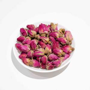 Trà hoa hồng khô nguyên chất giá sỉ, hoa hồng đỏ hồng, nụ hồng khô số lượng lớn dùng làm trà thảo dược - Product Image 1