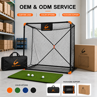 Filet d'entraînement de golf portable pour adultes avec cible, idéal pour le practice de la frappe, du driving et du chipping en extérieur