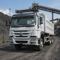 Полностью восстановленный самосвал Howo A7 6x4 371 л.с. с задней разгрузкой, надежная гидравлическая система для дорожного строительства, экспорт