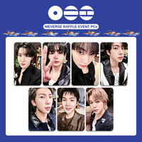 Lot de 7 photocartes double face LOMO des Bangtan Boys pour l'événement de tombola Weverse – Cartes à collectionner pour fans, cartes photo d'idols K-Pop