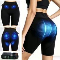Shorts de yoga intelligents à boutons multiples, pantalon musculaire à contrôle indépendant pour différentes zones, Powerpant, pantalon rehausseur de hanches