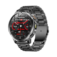 Reloj Inteligente AK95 con Pantalla HD Grande de 1.85'', Linterna LED Roja, Monitor de Ritmo Cardíaco SOS, Estilo Deportivo para Correr al Aire Libre