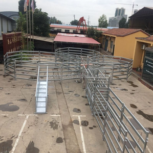 Paneles de valla de patio de corral de ovejas de ganado de metal galvanizado en caliente fáciles de instalar para enrejado y puertas - Product Image 2