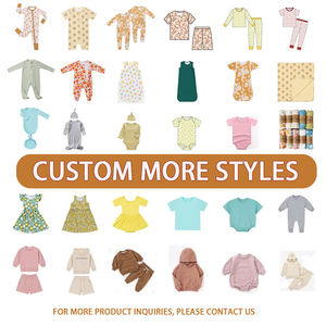 Ensemble <span class=keywords><strong>pyjama</strong></span> en bambou 2 pièces pour tout-petits garçons et filles bébés enfants - Product Image 4