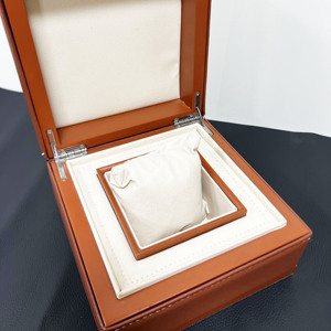 Luxury Handmade Wooden <b>Watch</b> Storage <b>Case</b>, Premium PU Leather Travel Carry Organizer - Product Image 4