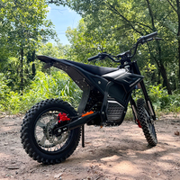 Motorcross Listrik Off-Road 3000W yang Tangguh untuk Remaja, Sepeda Motor Listrik, E-Moped, Ban 14/12 Inci, Sepeda Motor Listrik Segala Medan