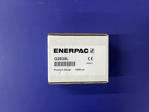 Manomètre hydraulique ENERPAC G2535L 2,50 po Support inférieur pour visage, rempli de glycérine, 10 000 psi maximum - Product Image 2