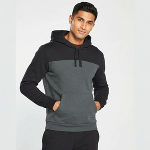 Sweat-shirts à capuche épais 100 % coton molletonné pour hommes, personnalisables avec impression en relief et broderie, vente en gros - Product Image 1