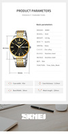 Reloj SKMEI 9323 Personalizado para Hombre, Set de Regalo, Reloj Analógico, Resistente al Agua, Deportivo