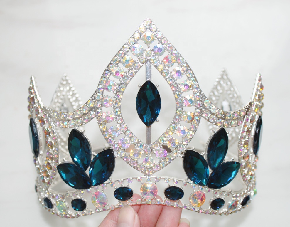 Teens Boys Metal King Crown Austrian Rhinestone Sombreros Teens Boys Metal King Crown Austrian Rhinestone Sombreros