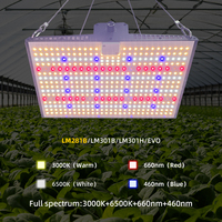 Panneau lumineux LED hydroponique à spectre complet ETL DLC homologué 100W 200W 300W pour la culture de plantes en intérieur