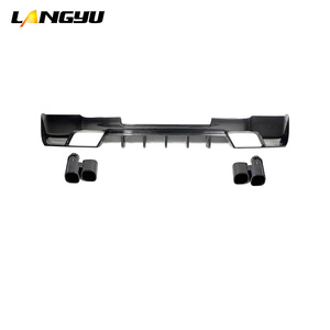 2021 + piezas y accesorios para vehículos 3K Twill LY Style parachoques completo para LandRover <span class=keywords><strong>Defender</strong></span> 110 Dry Carbon Fiber BodyKit - Product Image 4